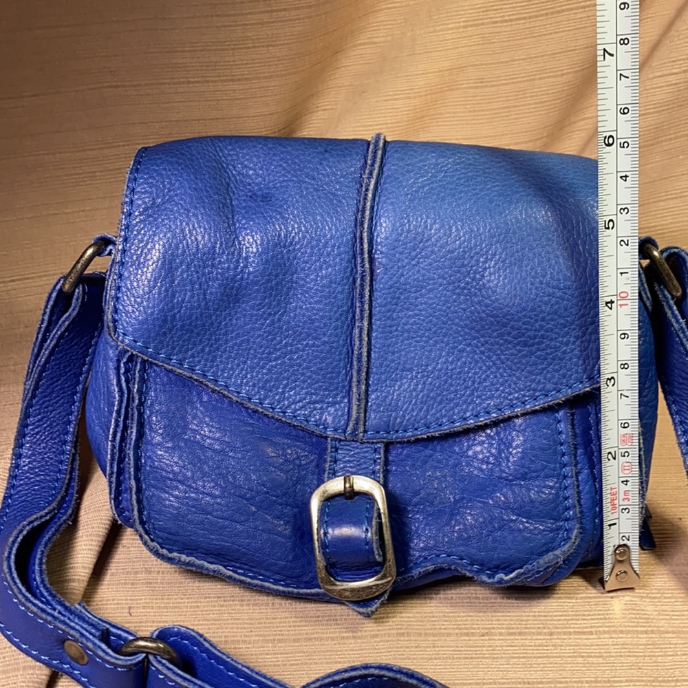 Cut N’Paste super soft leather crossbody mini bag - Picture 9 of 16
